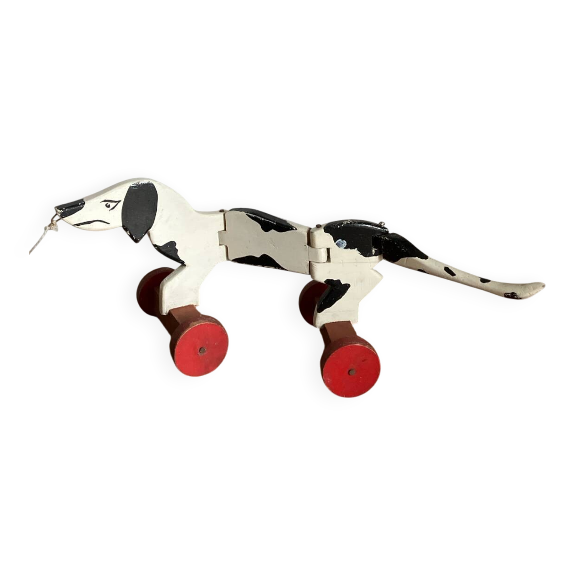 Antique articulated dog