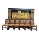 Set of 11 Louis XIII - Renaissance style chairs