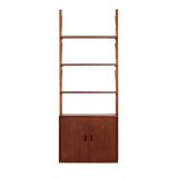 Teak modular shelving unit, Danish design, 1960s, made in Denmark