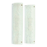Pair of Mid Century Tubular Murano Glass Wall Lights from Hillebrand, 1970s