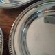 4 Gallia Christofle silver-plated bottle coasters
