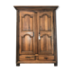 Wardrobe 2 doors solid walnut