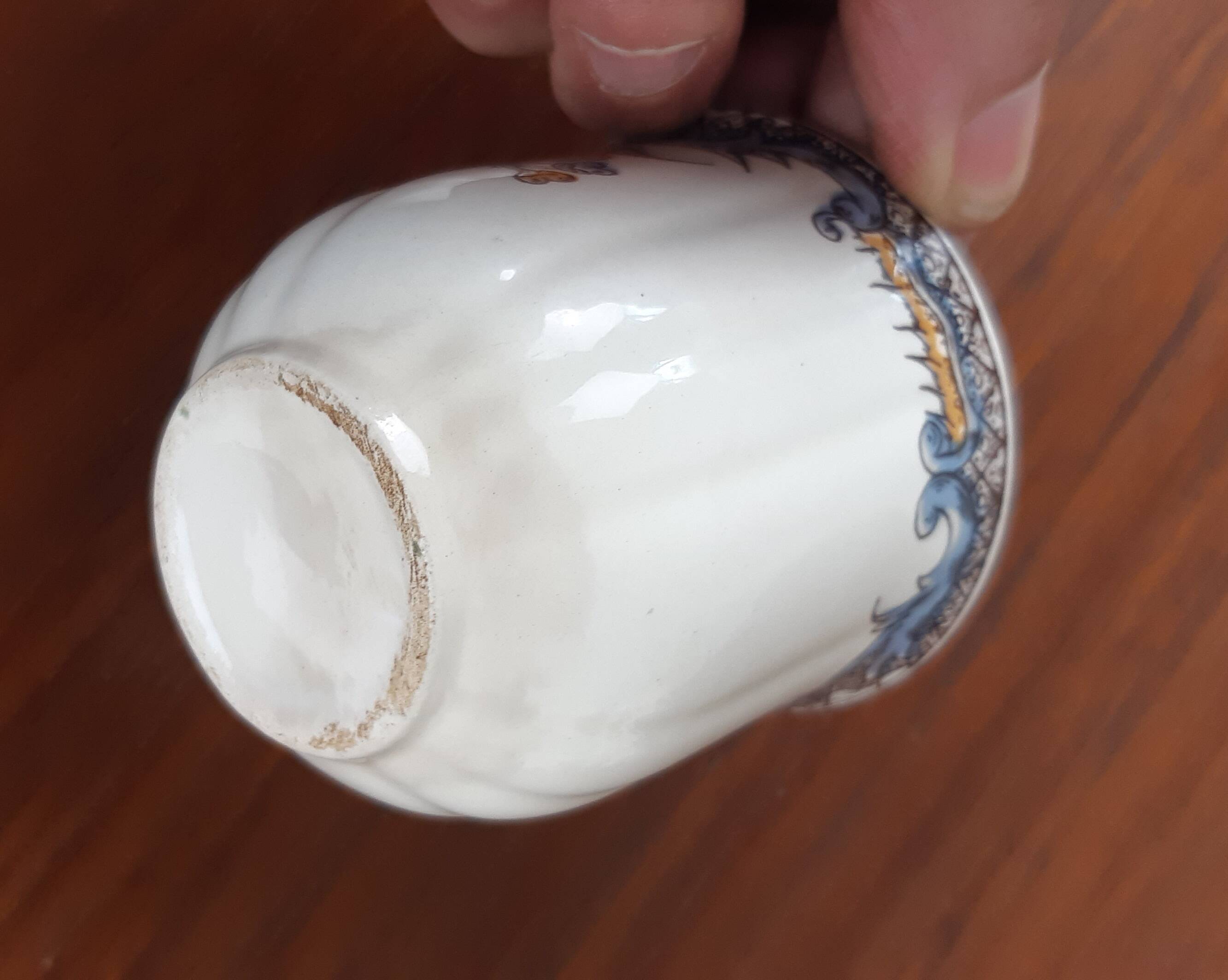 5 tasses à café, Vieux salins modèle Chevreuse