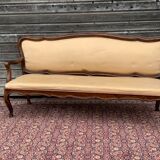Sofa with walnut frame italy eighteenth century