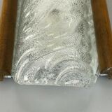 Wall lamp ice glass space age design