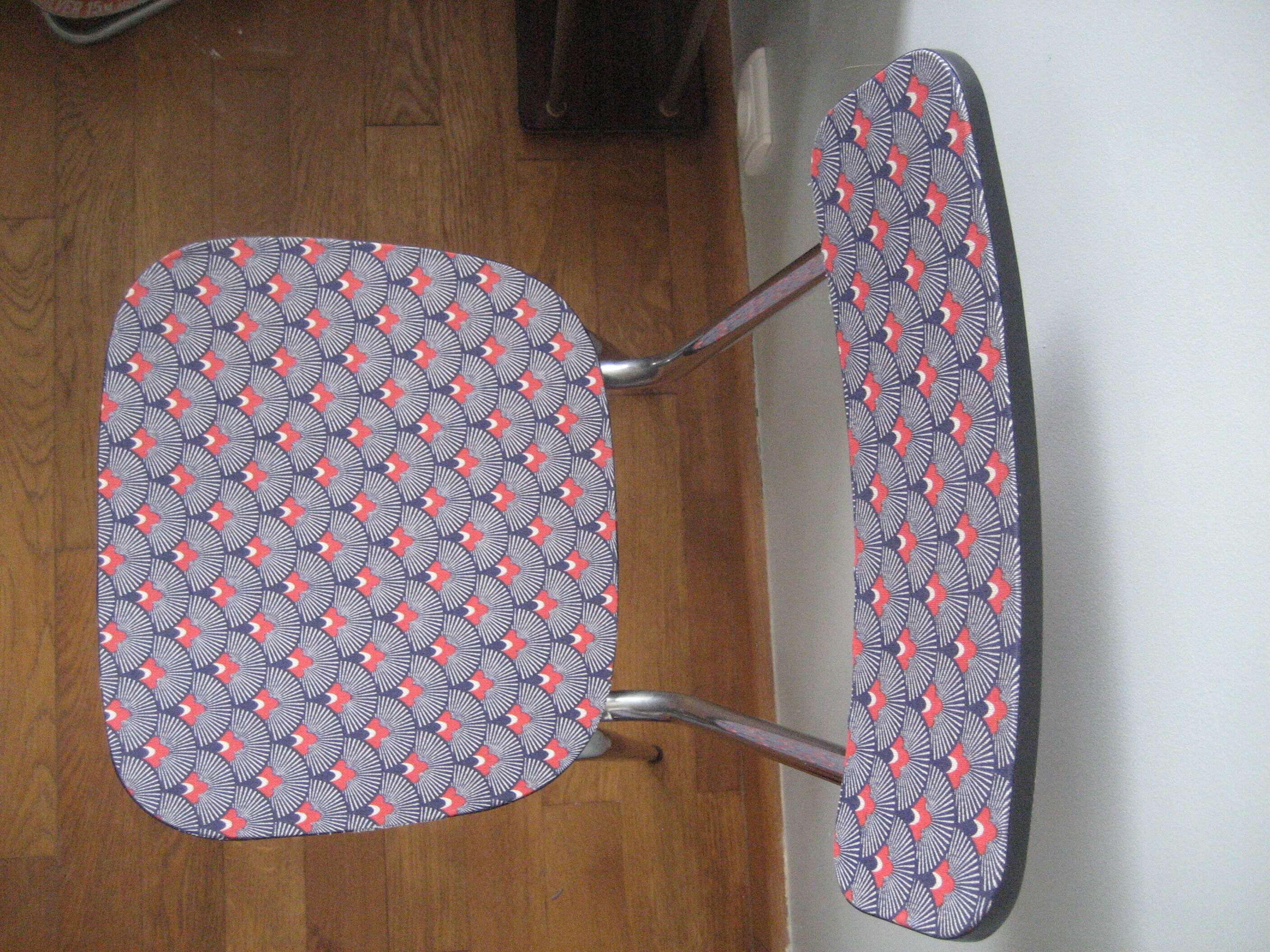 Chaise formica revisitée
