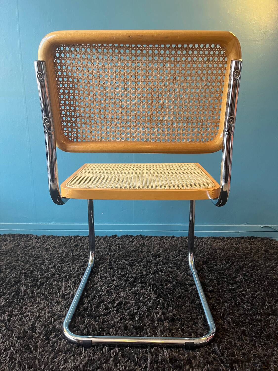 Marcel Breuer chair model B32 honey