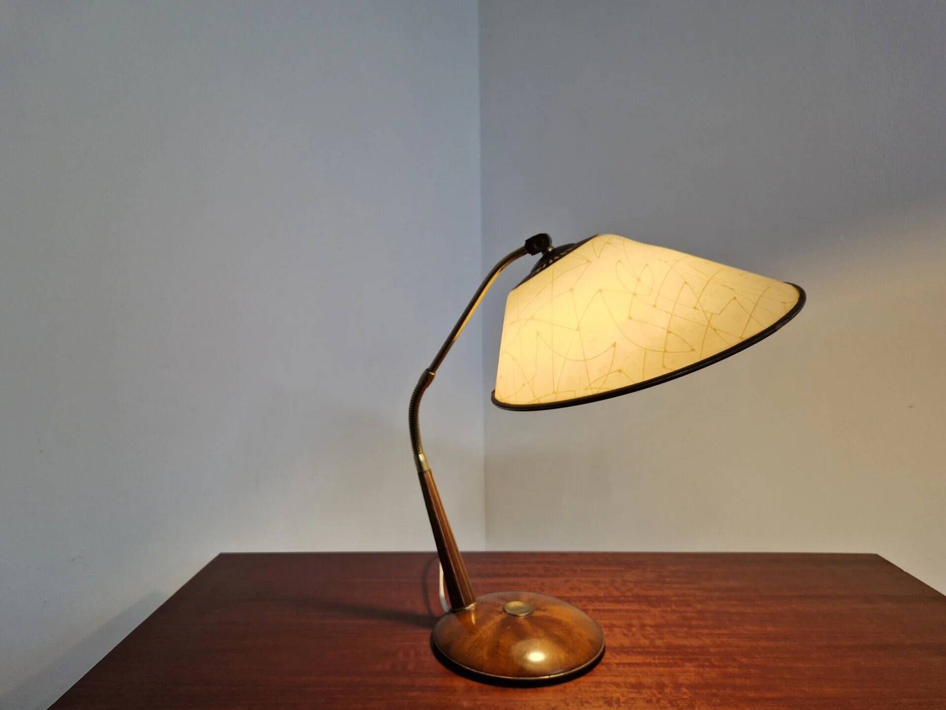 Temde Leuchten | Lampe de bureau des années 50