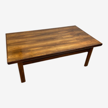 Scandinavian rosewood coffee table, 60s