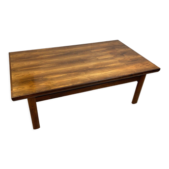 Scandinavian rosewood coffee table, 60s