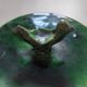 Large glazed ceramic pot