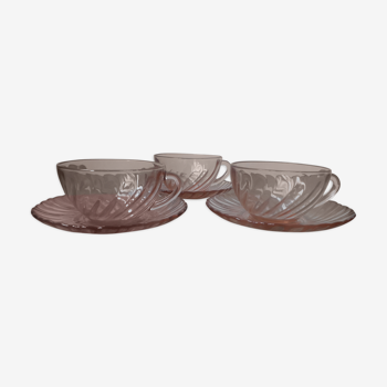 Rosaline Arcoroc teacups