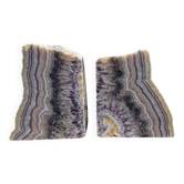 Agate Bookends