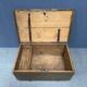 Antique painted Swedish wooden chest