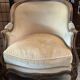 Pair of bergère armchairs