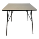Gray height-adjusted coffee / dining room table, by Rudolf Wolf for Elsrijk