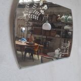 Art deco beveled mirror