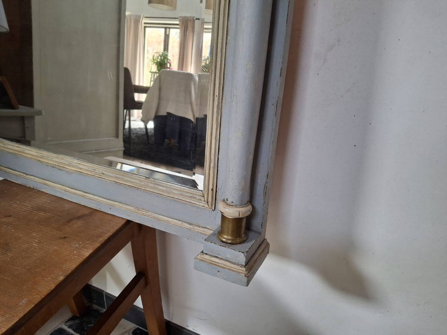Antique trumeau
