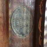 Louis XVI-style office chair caning