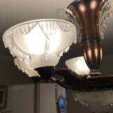 Lustre période Art Déco .Maison Ezan