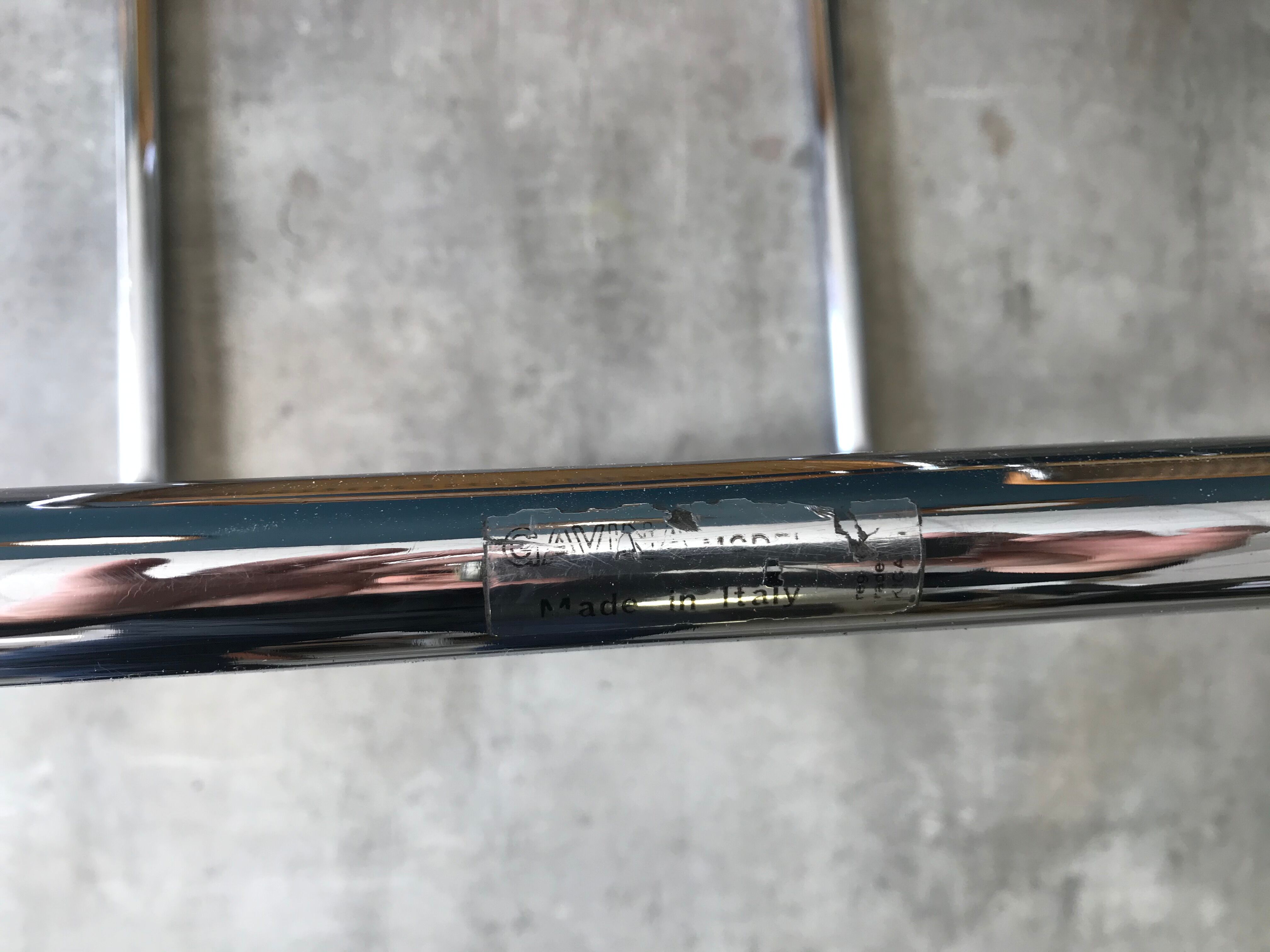 Pair of chairs B32 Marcel Breuer edition Gavina