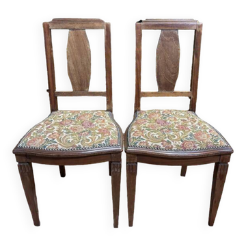 Pair of art deco chairs