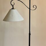 Wrought iron floor lamp