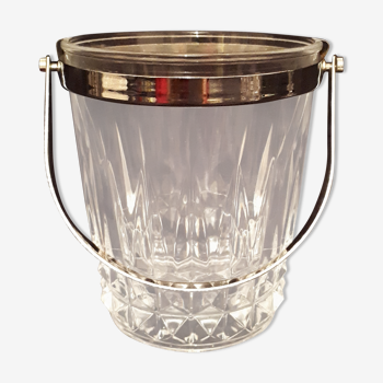 Vintage crystal bucket
