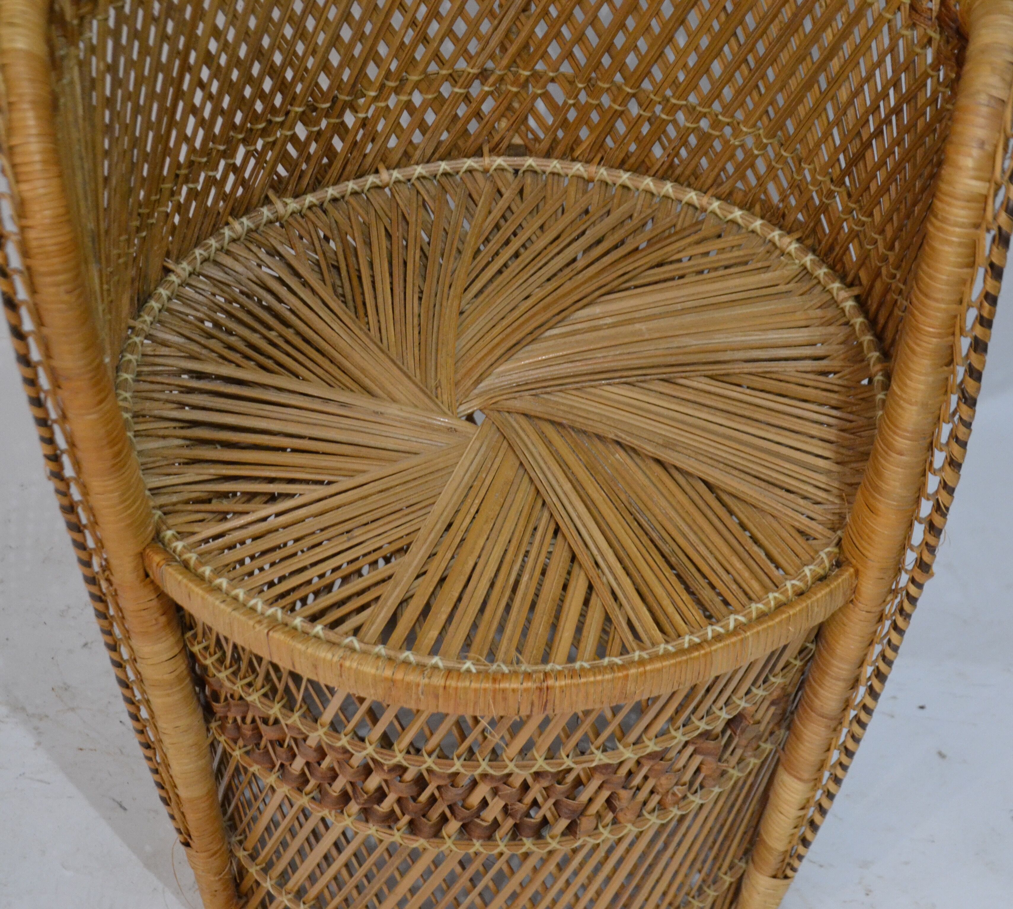Emmanuelle chair in rattan