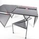 Iron desk and chair in Memphis style