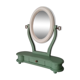 Vintage psyche table mirror 70s/80s