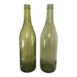 Two 6 star green bottles