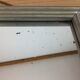 Silver wooden mirror 53x34 cm Art Deco style
