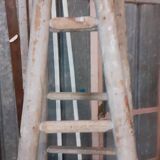 Wooden stepladder