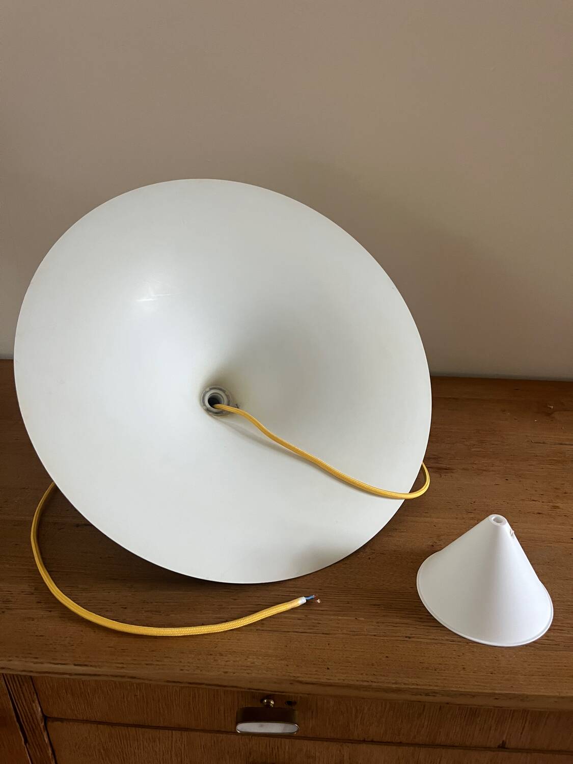 Semi pendel vintage (47cm) - Fog & Mørup - Lampe design danoise
