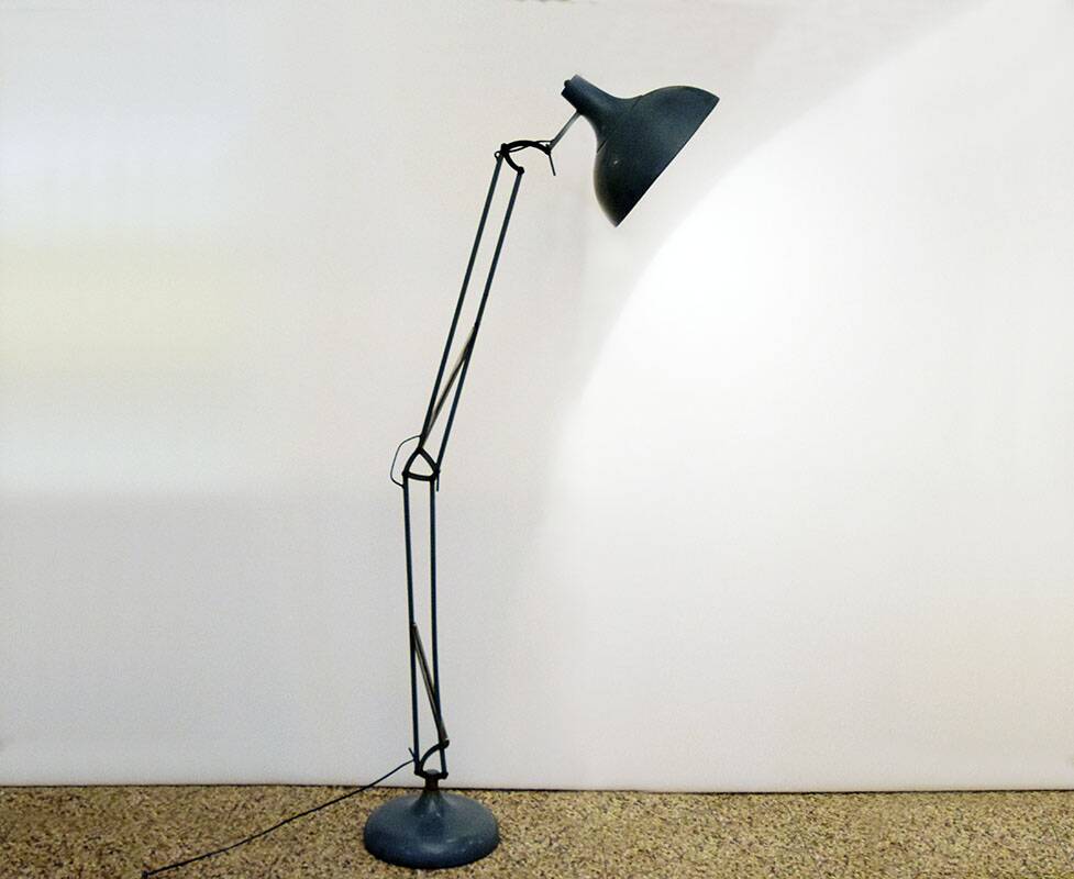 Large industrial floor lamp, early 1960s