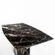 Vintage marble dining table with two extensions, Italy, 80's
