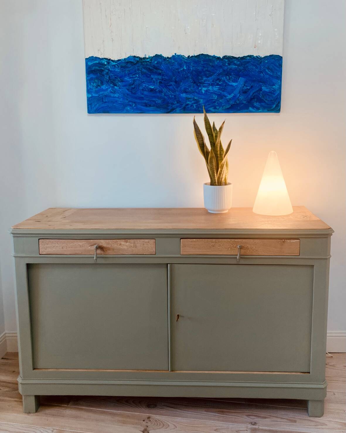 Lampe conique "Teepee" éditée par SCE pour Habitat, 1980