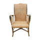 Rattan armchair