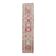 Tapis de couloir turque naturelle en laine nouée à la main, rose vintage, 79x342.