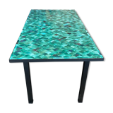 Table zellige écaille de poissons 8 personnes