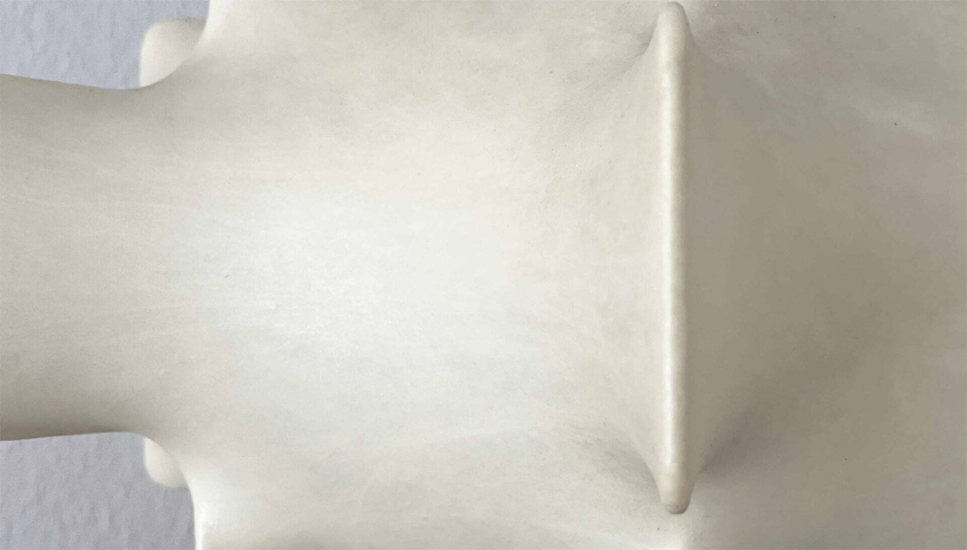 German suspended lamp Cocoon modern mid-century by Friedel Wauer for Goldkant Leuchten, 1960s