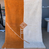 Tapis berbère coloré