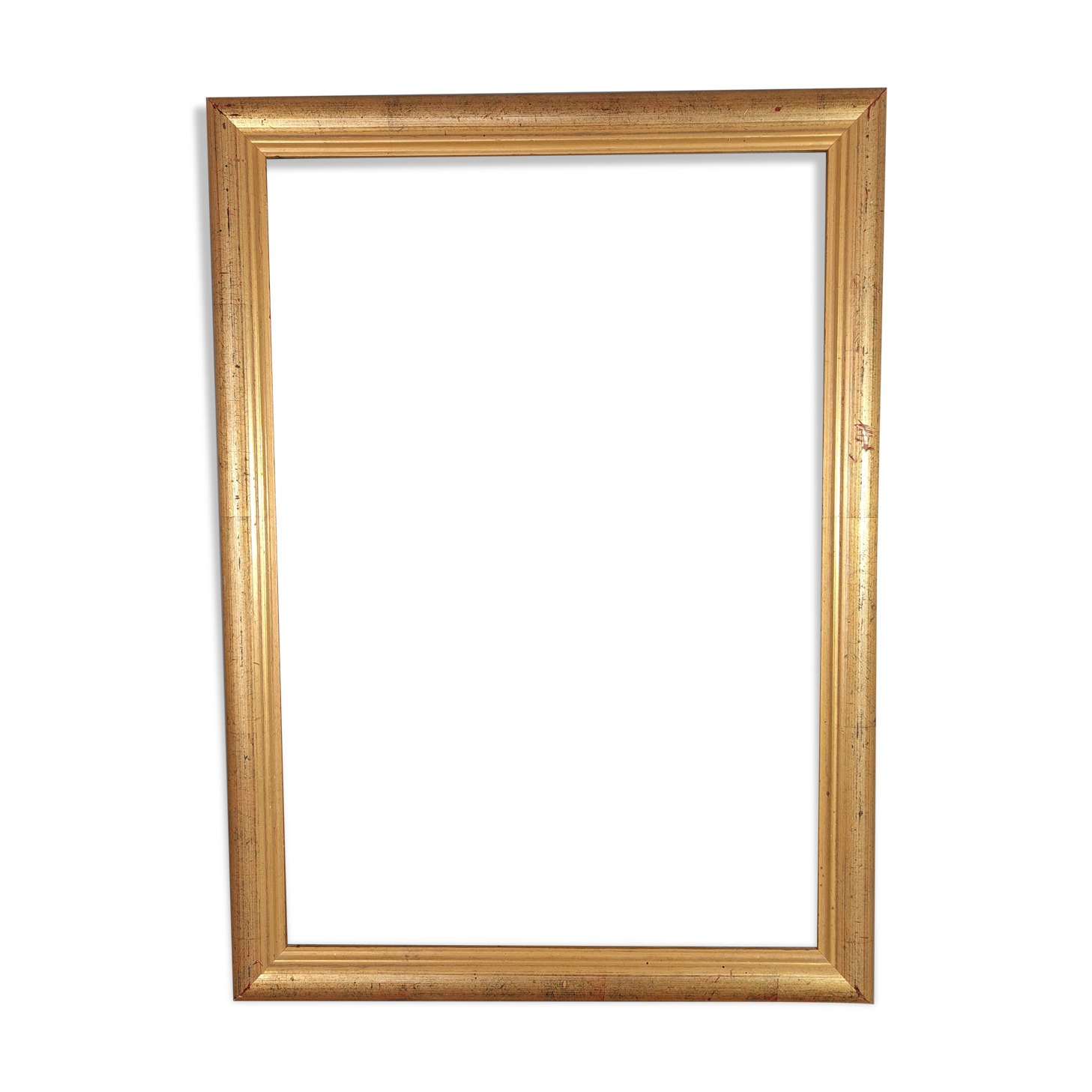 Gilded wooden frame gilded with gold leaf 62x45 cm, foliage 55.4x38.2 cm SB