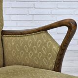 1960s, Danish armchair by Slagelse Møbelværk, model 157, velour.