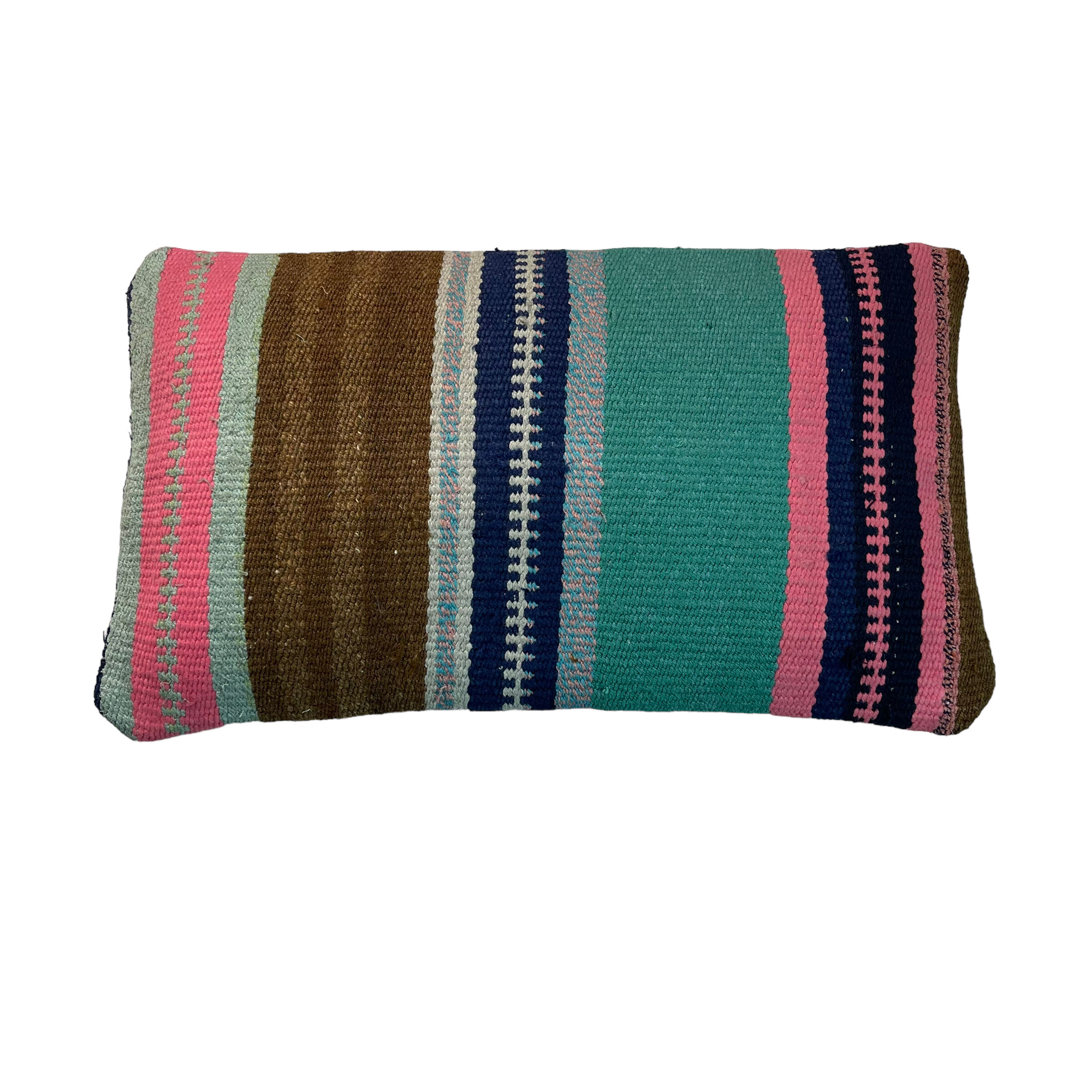 Vintage turkish kilim cushion cover 30x50cm