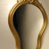 Golden mirror 70 x 40 cm