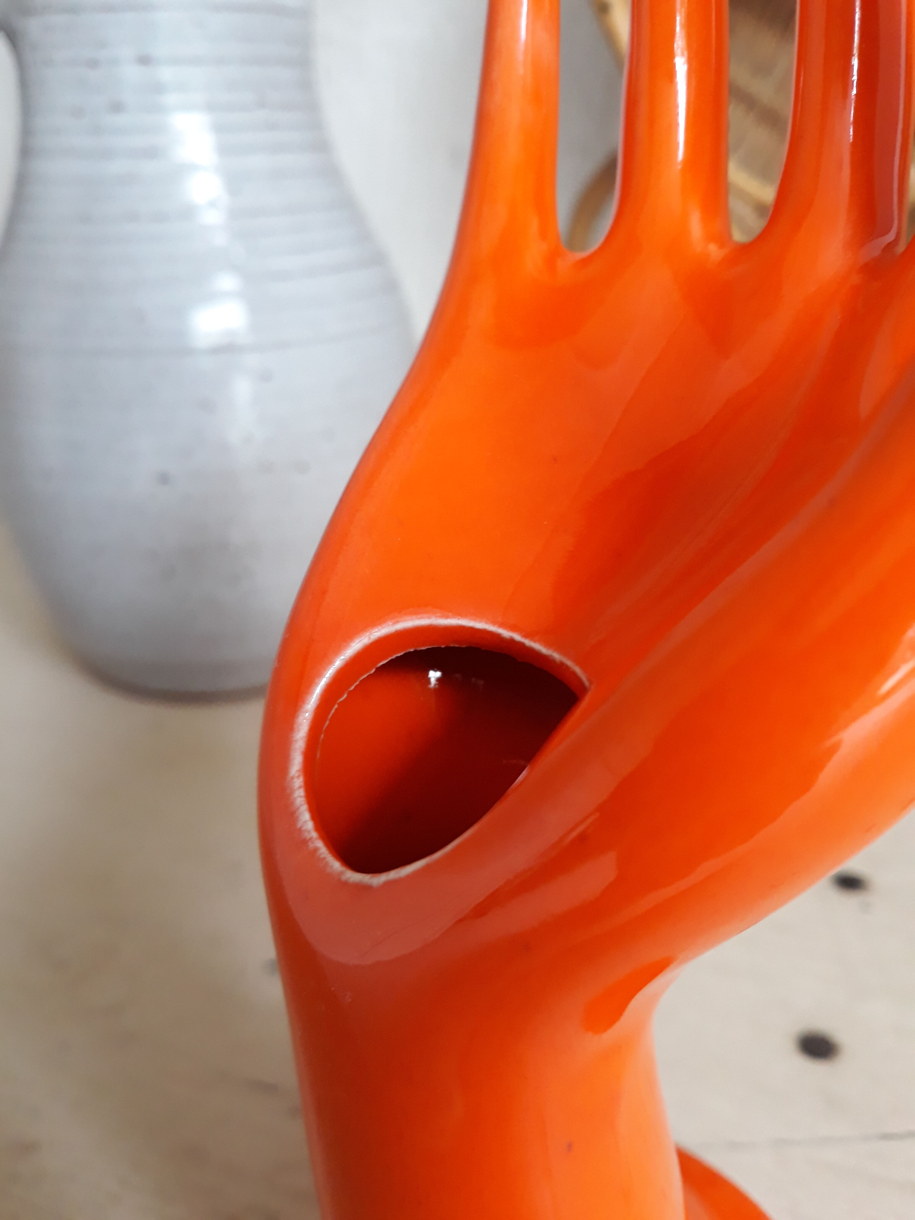 vintage soliflore hand shape