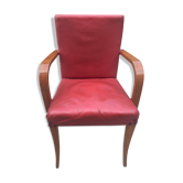 Leatherette armchair from 50s 60s