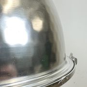 Industrial pendant lamp with glass cover by charles keller for zumtobel, 1990s